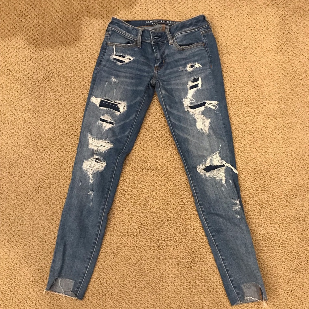 American eagle super stretch jeans